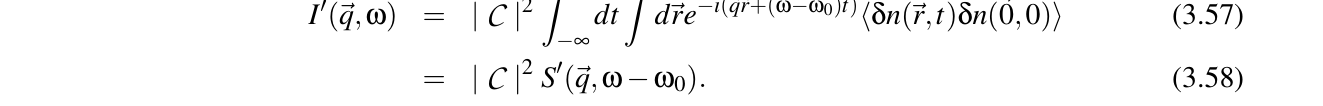 Original equation 3.58