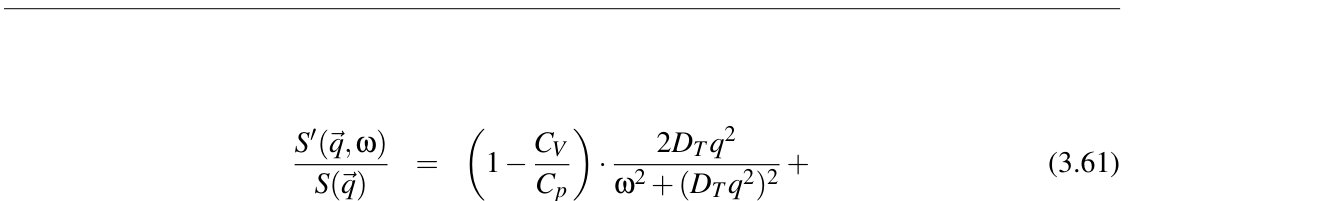 Original equation 3.61