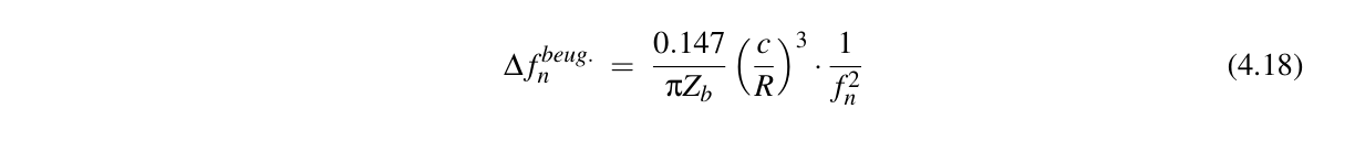 Original equation (4.18)