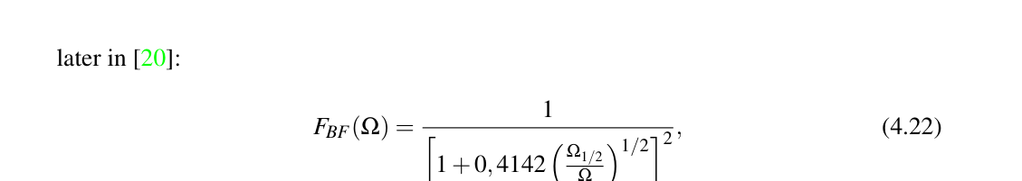 Original equation (4.22) from dissertation page 63