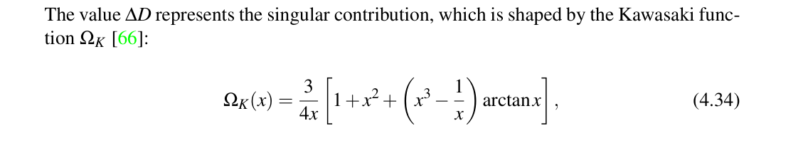 Original equation (4.34) from dissertation page 66